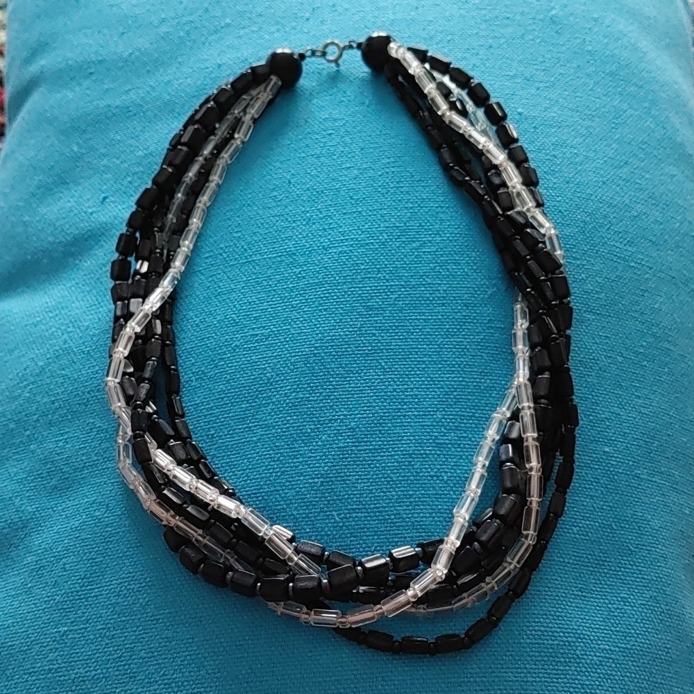 Multi Strand Choker Necklace